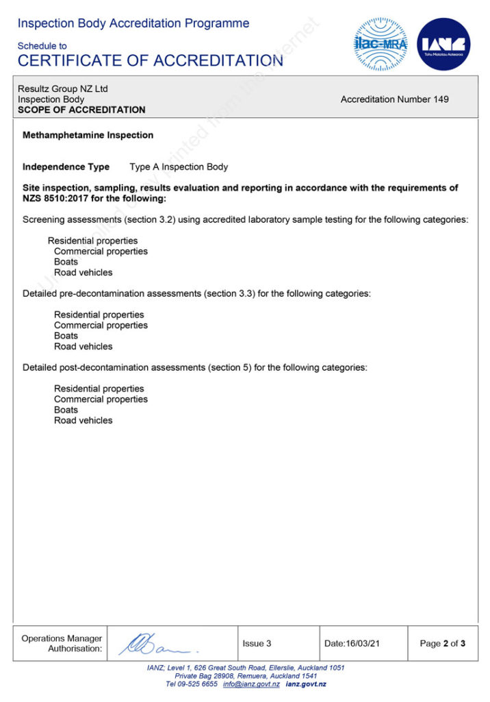 IANZ Accredited Drug Testing // Resultz NZ