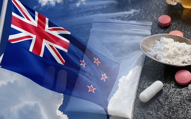 New Zealand Flag and Drug testing